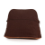 Hermès AB Hermès Brown Dark Brown Canvas Fabric Toile Bolide Trousse de Voyage GM France