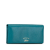 Gucci AB Gucci Blue Aqua Calf Leather Swing Continental Wallet Italy