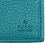 Gucci AB Gucci Blue Aqua Calf Leather Swing Continental Wallet Italy