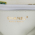 Chanel B Chanel White Satin Fabric Mini Rectangular Classic Printed Cuba Single Flap France