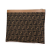 Fendi B Fendi Brown Canvas Fabric Large Zucca Flat Pouch Italy