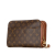 Louis Vuitton B Louis Vuitton Brown Monogram Canvas Canvas Monogram Orsay France