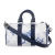 Louis Vuitton B Louis Vuitton White Monogram Canvas Canvas Monogram Watercolor Keepall Bandouliere XS France