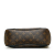 Louis Vuitton AB Louis Vuitton Brown with Black Monogram Canvas Canvas Monogram Boulogne Italy