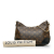 Louis Vuitton AB Louis Vuitton Brown with Black Monogram Canvas Canvas Monogram Boulogne Italy