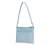 Prada B Prada Blue Light Blue Saffiano Leather Shoulder Bag Italy