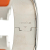 Hermès B Hermès Orange with Silver Enamel Other Wide Clic Clac H Bracelet France