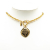 Chanel B Chanel Gold Gold Plated Metal 31 Rue Cambon Pendant Necklace France