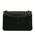 Chanel AB Chanel Black Lambskin Leather Leather Jumbo Classic Chevron Lambskin Double Flap France