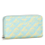 Louis Vuitton B Louis Vuitton Blue Light Blue Monogram Empreinte Leather Summer Stardust Zippy Wallet France