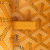 Goyard B Goyard Yellow Coated Canvas Fabric Goyardine Saint Louis PM France