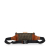 Fendi AB Fendi Brown Canvas Fabric Zucca Convertible Belt Bag Italy