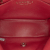 Chanel AB Chanel Red Lambskin Leather Leather Mini Square Classic Lambskin Single Flap Italy