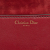 Christian Dior B Dior Red Calf Leather DiorAddict Top Handle Bag Italy