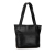 Chanel B Chanel Black Lambskin Leather Leather Embossed Lambskin CC Tote Italy