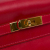 Hermès B Hermès Red Dark Red Calf Leather Tadelakt Kelly Retourne 32 France