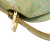 Fendi B Fendi Green Light Green Coated Canvas Fabric Zucchino Crystal Double Flap Shoulder Bag Italy