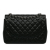 Chanel B Chanel Black Caviar Leather Leather Maxi Classic Caviar Double Flap Italy