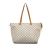 Louis Vuitton B Louis Vuitton White with Brown Damier Canvas Canvas Damier Azur Iena MM France