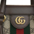 Gucci AB Gucci Brown Beige Coated Canvas Fabric Small GG Supreme Ophidia Satchel Italy