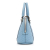 Gucci B Gucci Blue Light Blue Calf Leather Mini Microguccissima Dome Satchel Italy