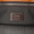 Fendi AB Fendi Brown Calf Leather FF 1974 Flat Baguette Italy