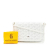 Goyard AB Goyard White Coated Canvas Fabric Goyardine Plumet Pocket Wallet France