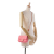 Chanel AB Chanel Pink Lambskin Leather Leather Mini Square Classic Lambskin Pearl Crush Flap Italy