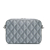 Christian Dior AB Dior Gray Coated Canvas Fabric CD Diamond Safari Bag with Strap Italy