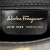 Salvatore Ferragamo B Ferragamo Black Calf Leather Vara Embossed Satchel Italy