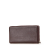 Balenciaga B Balenciaga Brown Dark Brown Calf Leather skin Motocross Blackout Zip Around Wallet Italy