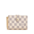 Louis Vuitton B Louis Vuitton White Damier Canvas Canvas Damier Azur French Purse Wallet France