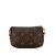 Louis Vuitton B Louis Vuitton Brown Monogram Canvas Canvas Monogram Mini Pochette Accessoires France