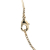 Chanel AB Chanel Gold Gold Plated Metal CC Swing Pendant Necklace France