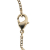 Chanel AB Chanel Gold Gold Plated Metal CC Swing Pendant Necklace France