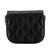 Chanel AB Chanel Black Lambskin Leather Leather CC Quilted Lambskin Flap Card Holder On Chain Italy