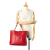 Gucci B Gucci Red Calf Leather Apollo Tote Italy