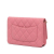 Chanel B Chanel Pink Caviar Leather Leather Classic Caviar Wallet On Chain France