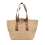 Loewe AB LOEWE Brown Beige Raffia Natural Material Fold Shopper Tote Spain