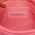 Chanel AB Chanel Pink Lambskin Leather Leather Mini Square Lambskin Pearl Samba Flap Italy