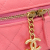 Chanel AB Chanel Pink Caviar Leather Leather Micro Caviar Chain Vanity Bag France