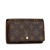 Louis Vuitton B Louis Vuitton Brown Monogram Canvas Canvas Monogram Porte Monnaie Billets Tresor Spain