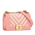 Chanel AB Chanel Pink Canvas Fabric Small Braided Chevron Boy Flap Italy