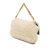 Fendi B Fendi White Ivory Fur Natural Material Mini Shearling Baguette Italy