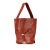 Celine B Celine Brown Calf Leather Large Holdall Bucket Bag Italy