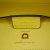 Salvatore Ferragamo AB Ferragamo Yellow Calf Leather Trifolio Long Top Handle Italy