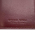 Bottega Veneta B Bottega Veneta Red Dark Red Nappa Leather Leather Nappa Intrecciato Long Wallet Italy