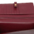 Bottega Veneta B Bottega Veneta Red Dark Red Nappa Leather Leather Nappa Intrecciato Long Wallet Italy