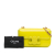 Celine B Celine Yellow Neon Yellow Calf Leather Triomphe skin Cuir Chain Shoulder Bag Italy