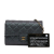 Chanel B Chanel Black Caviar Leather Leather Mini Classic Caviar Flap Wallet on Chain Italy